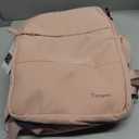 Taygeer Travel Backpack for Women, Carry On Backpack with Water Bottle Pocket & Shoe Pouch, TSA 15.6inch Laptop Mochila Flight Approved, Nurse Bag Casual Daypack for Weekender Business Hiking, Pink