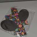 Pinkunn 2 Pcs Mexican Cross Day of The Dead Altar Decor Wooden Table Centerpiece Dia De Los Muertos Cross 8.7 x 11.8 Floral Spanish Crucifix Tabletop Centerpiece for Halloween Mexican Decor