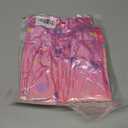 Gymnastics Leotards for Girls Shiny Toddler Biketard Unitard One Piece Tumbling Outfits (6-7 Years, 2pcs Mermaid & Love Heart)