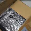 LIANTRAL 3 Tier Rolling Cart, Black Kitchen Carts on Wheels with Storage, Multifunctional Utility Cart for Kitchen Bathroom Living Room Bar Office (Medium)