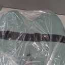 C CUSHION LAB Extra Dense Lumbar Pillow - Patented Ergonomic Multi-Region Firm Back Support for Lower Back Pain Relief - Lumbar Support Cushion with Strap for Office Chair, Car, Sofa - Wellness Green