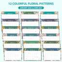 2 x 2026 Desk Calendar, Large Monthly Calendar (Jan. 2026 - Jun. 2027) 17'' x 12'', Wall/Desktop Use, Personal Desk Planner for Teacher Family School Office Supplies