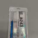 for Moto G Play 2024 Case with Screen Protector, Women Girls Cute Glitter Bling Liquid Floating Phone Case Slim TPU Silicone Shockproof Cover for Motorola Moto G Play 2024 -Blue