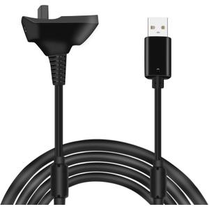 6Ft Charging Cable for Xbox 360, Wireless Controller USB Charging Cable Compatible with Microsoft Xbox360 / xBox 360 Slim Wireless Game Controllers