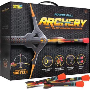 Kids Bow and Arrow Archery Set  Coolest Toys for Boys Age 6, 7, 8, 9, 10, 11 & 12 Year Old Boy Gifts  Cool Boy Toys Birthday Gift  Best Outdoor Kid Sports Play Toy