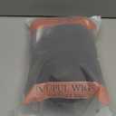 Ponytail Extension Synthetic 18" Tail Warping Straight Drawstring Ponytail Hairpiece Black Pony Tail Hair Extension for Women Hairpiece for Women (Color : 1B, Size : 45cm)