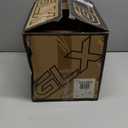 GLX GX23 Dirt Bike/Motocross Helmet - Matte Black, Medium - DOT Approved