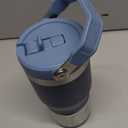 Stanley IceFlow Stainless Steel Tumbler - Vacuum Insulated Water Bottle for Home, Office or Car Reusable Cup with Straw Leak Resistant Flip Cold for 12 Hours or Iced for 2 Days, Navy, 20OZ