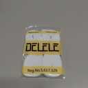 DELELE Sneakers Flat Shoe Laces: 2/5 Inches Wide Athletic Replacement Shoelaces (01 Snow White)