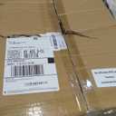 Set of 3 Water Hyacinth Storage Baskets with Lids, Espresso - Small, Medium, Large Woven Nesting Bins for Bathroom, Bedroom, Closets, Shelves