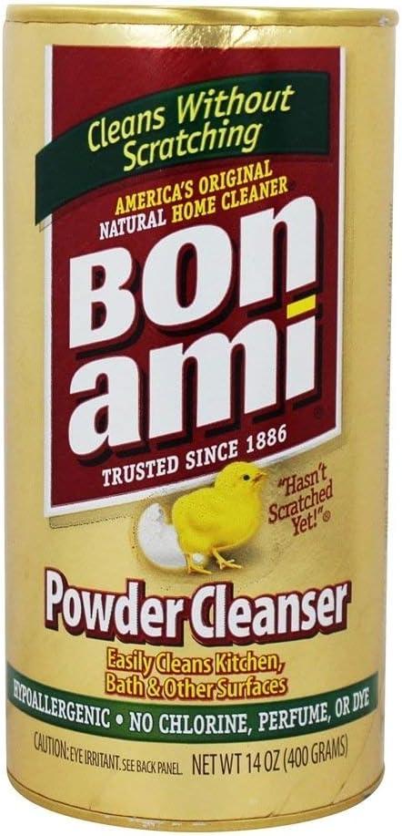 Bon Ami Powder Cleanser - 14 oz (Pack of 2)