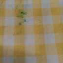 DII Checkered Tabletop Collection 100% Cotton, Machine Washable, Tablecloth, 60x84, Yellow