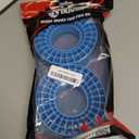INJORA 2PCS Silicone Rubber Insert Foam for 146-149mm (5.75" OD) 2.2" Tires (Blue)