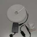 Lamomo LED Neon Lights, 12V Warm White Dimmable LED Strip Lights, 16.4ft/5m Waterproof LED Neon Rope Lights, Silicone 3000K Neon LED Strip for Bedroom Indoor Home Decor (Power Adapter Included)