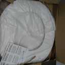Bemis 730SL Slow Close Toilet Seat, Hinges Never Loosen, Durable Plastic, Made in USA, Round, White