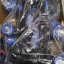 MammyGol Roller Skates for Kids Boys Girls, Adjustable Quad Skates with Light Up Wheels for Toddler Little Kids Ages 6-12, Beginners Outdoor Sports (Large - Youth (3-6), Amethyst Sky)