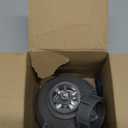 3-1/2 Kitchen Sink Drain Assembly Kit 304 Stainless Steel Sink Strainer Drain Basket Replacement with Sink Stopper Sealing Lid for Kitchen Bathroom Drain Kit (Gray)