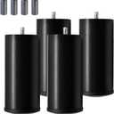 5 Inch Metal Bed Legs Replacement for Electric Adjustable Bed Base Frame Set of 4