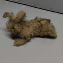 ALL FOR PAWS Squeaky Dog Toys, Dog Stuffed Animal Toys, Plush Toy for Small Medium Large Dogs, Puppy Chew Toy with Squeaker, Brown Rabbit-S (Small (Pack of 1))