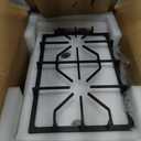 Gas Cooktop 2 Burner,12000W Built-in Gas Stove, Black Crystal Tempered Glass Propane Cooktop, 20.08x12.2" Top Propane Stove Indoor LPG/NG Dual Fuel Hob for Apartment Kitchen RV