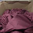50ft x 14ft Burgundy Backdrop Curtains, 10 Panels Extra Long Wrinkle Free Soft Fabric Drapes for Wedding Party Decor, Photo Backdrop for Baby Shower Birthday Stage Reception Lobby Decoration