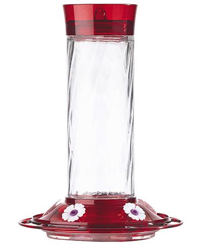 More Birds Diamond Health Hummingbird Feeders for Outdoors, Pack of 1, Red