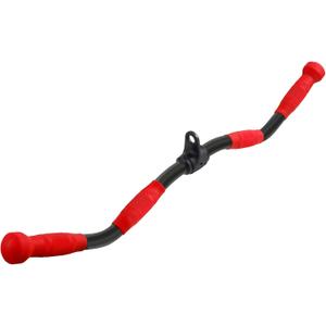 V-shaped Bar Straight Rotating Bar Curl LAT Pull Down Bar D Handle Double D Row Handle With PU Grip Environmentally Odorless, Lat Pulldown Attachments Cable Machine Attachment for Home Gym (GMA005)