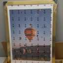 19.7x27.6 Puzzles Frame for 50x70 cm Puzzles Poster Photo Picture, Display 18x24 with Mat or 19.7 x 27.6 without, Wall Hanging 19.7 by 27.6 inch 1000 Pieces Puzzles Frame, Gold