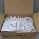 Minetom 200 Pack All-in-One Christmas Light Clip for C7 C9 Christmas String Lights, Christmas Light Plastic Clips for Roof and Gutter, Shingle Clips Outdoor