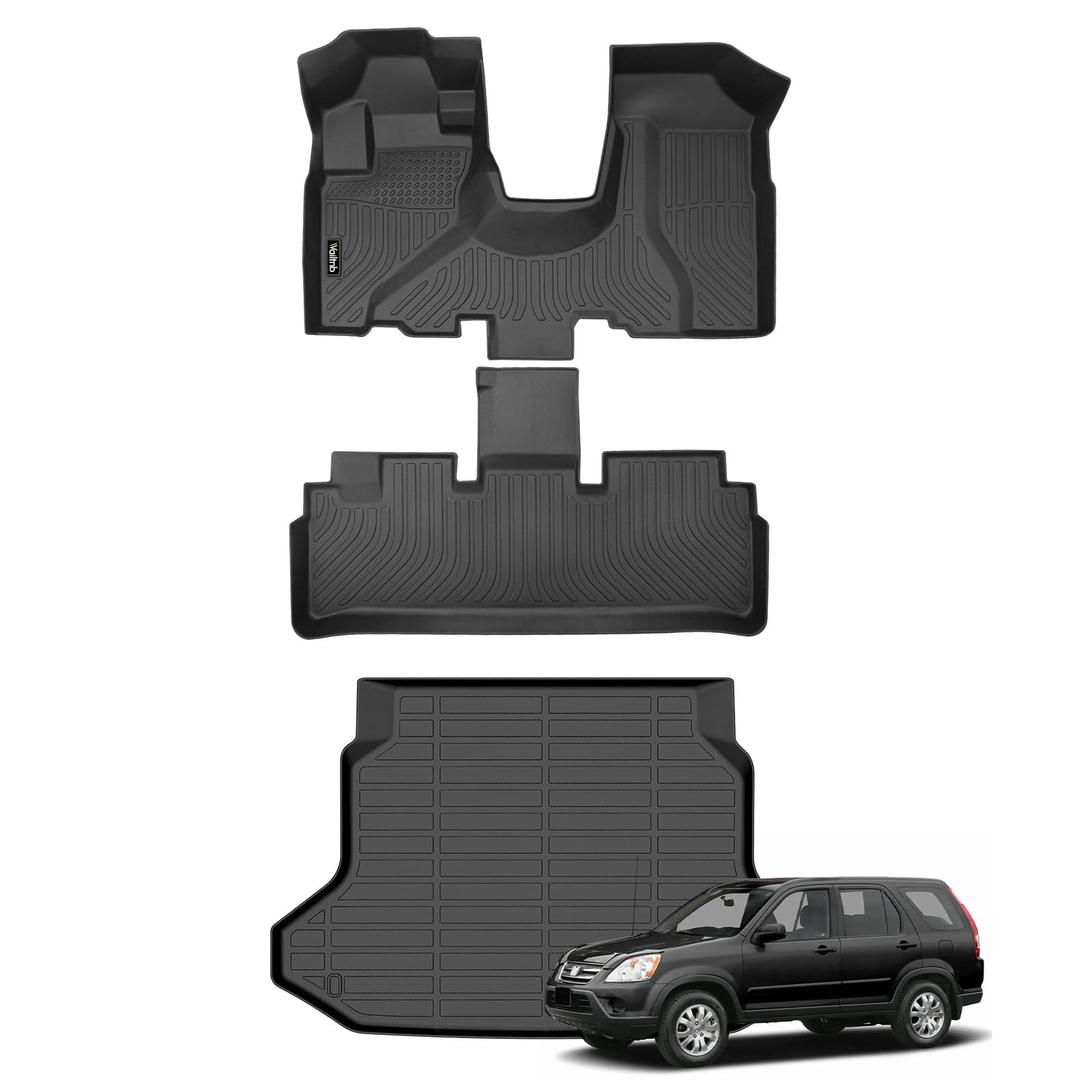 Wailtnb-Mats for Malibu 2013-2015 & Limited 2016 Only Floor Mat All Weather Floor Liner Car Mat for Malibu Custom Fit Automotive Full Set Accessories