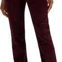 Lee Women's Legendary Mid Rise Straight Leg Jean (Velvet Beet Cord, 2 Short)