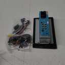 9 inch Wireless CarPlay Single Din Car Stereo 1 Din Touch Screen Car Play Android Auto Radio with Mirror Link/ 1080P/ EQ Audio/ SWC/ Bluetooth/ 7 Collor Buttons +Backup Camera