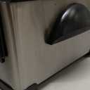 OVENTE Electric Deep Fryer 2 Liter Capacity, 1500 Watt Lid with Viewing Window and Odor Filter, Adjustable Temperature, Removable Frying Basket and Easy to Clean Stainless Steel Body, Silver FDM2201BR