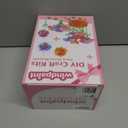 windpaint Fabric Flower Bouquets Toys, Christmas Gifts DIY Craft Kits Toys for Kids, Arts & Crafts for Girls 3 4 5 6 7 8 9 10 Years Old Toddler, Educational Learning Preschool Birthday Gifts(Purple)