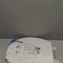 KOHLER 20111-0 Brevia, Slow Close Toilet Seat, Round Toilet Seat, Grip-Tight Bumpers Quick-Attach Hardware, White
