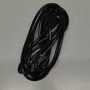 TWTADE Monitor TV Power Extension Cord 10ft 3 Prong 10A 250V 18AWG, UL Certified,Replacement Cable for VIZIO TV, Many televisions I-038