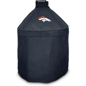 FANMATS 42775 NFL - Denver Broncos - Black KAMADO Style Grill Cover with Primary Logo - 27" x 27" x 40"