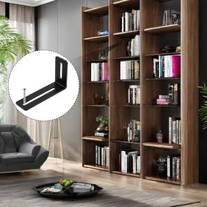 Adjustable Right Angle Brackets Sets 4” Adjustable 90 Degree Slotted L Brackets with 2 Slots Holes Heavy Duty Metal for PC Case Shelves Wood Furniture Cabinet Drawer, Max Load 30 LB 7 Pack