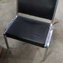 Flash Furniture HERCULES Series 1000 lb. Rated Black Antimicrobial Vinyl Bariatric Medical Reception Chair