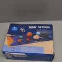 Wooden Solar System Model Board, Montessori Toys Planets Puzzle Science STEM Space Learning for Kids 4-8 with 3D Planets Models, Prechool Educational Gift for Boys Girls