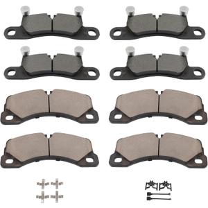 SCITOO D1349 D1453 8pcs Brake Pad Sets For Volkswagen For Tiguan 2011-2017