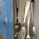 DRKIO Stainless Steel Toddler Utensils Set - 12 Pieces Kids Silverware Set Children Safe Food Grade Small Forks and Spoons Dishwasher Safe Mirror Polished