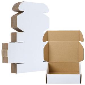 Corrugated Mailer,Small Cardboard Shipping Boxes (6" x 4" x 2")