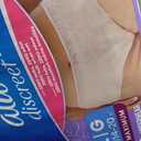 Always Discreet Adult Diapers for Women, Incontinence Underwear, Postpartum Essentials, Disposable Briefs, Max Absorbency, Bladder Leak Protection, Large, 76ct