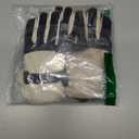 SATINIOR 2 Pairs Kids Waterproof Winter Snow Gloves Ski Gloves for Boy Girl Outdoor Warm Thickening Snowboar (3-6 Years, Beige, Khaki)