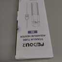 FEDOUR 600W 800W Titanium Aquarium Heater with External Controller, LED Digital Display Submersible Heater with Overheating Protection, for up to 220Gallon Fish and Turtle Tank (800W for up to 220Gal)