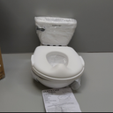Summer Infant by Ingenuity My Size Potty Pro in White, Toddler Potty Training Toilet, Lifelike Flushing Sound, for Ages 18 Months+, Up to 50 Pounds