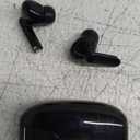 Wireless Earbuds Bluetooth 5.0 Wireless Headphones with Microphone Bluetooth Ear pods Stereo Calls Extra Bass Touch Control Earphones Air Buds for Android/Samsung/iPhone in-Ear Earbuds. (Black)