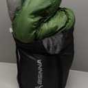 BISINNA 0 Degree Winter Sleeping Bags(480GSM) for Adults-Cold Weather Camping Sleeping Bag-Comfortable Warm Portable Sleeping Bags with Pillow Compression Sack for Backpacking Hiking Outdoor (2.3kg Left Zipper, Black)