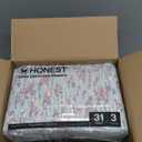 The Honest Company Clean Conscious Diapers for Delicate Skin | Up to 100% Leakproof | Hypoallergenic, Fragrance Free | Winter '25 Limited Edition Prints | Club Box, Size 3 (16-28 lbs), 62 Count (Adorably A-moosing + Winterwear Wags)